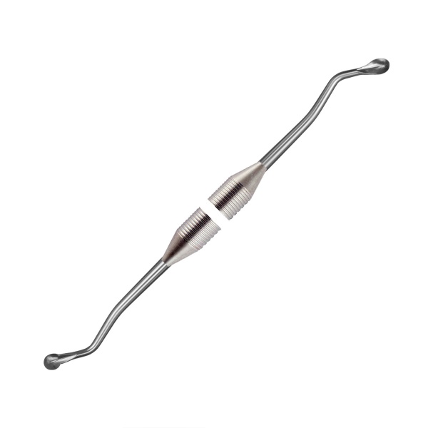 11-09 Ложка кюретажная изогнутая короткая большая 3,3